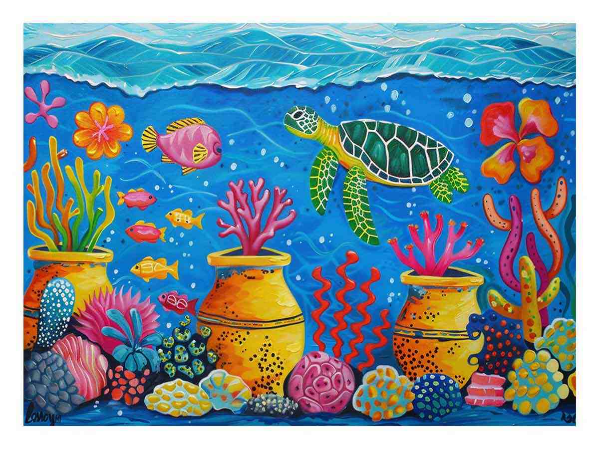 Ocean Turtle Drift