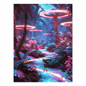 Dreamlike Fantasy Road Journey