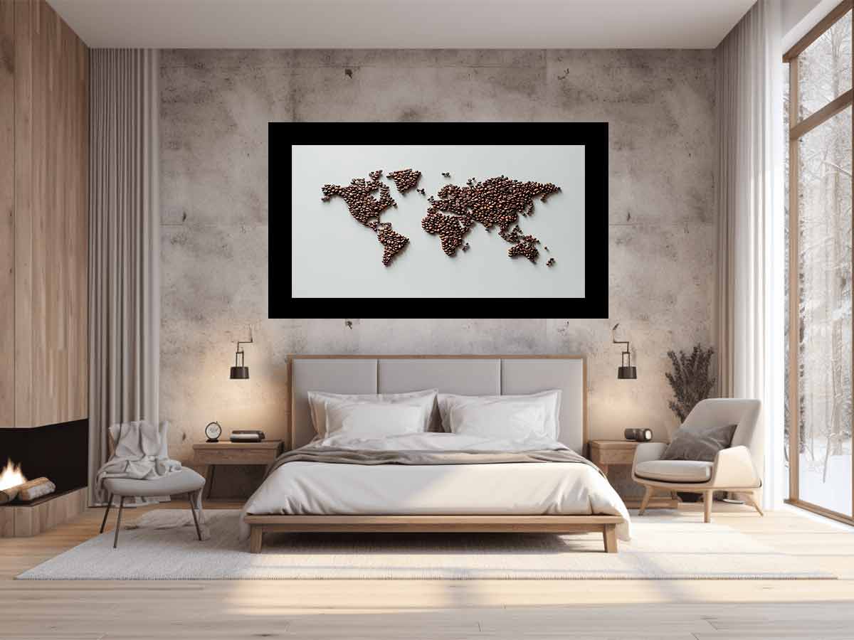 Coffee World Cultural Map