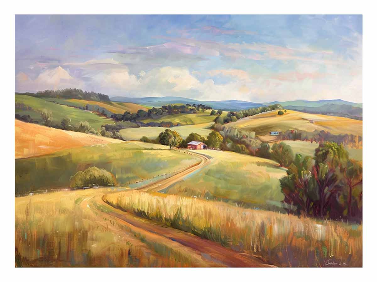 Australian Outback Horizon – Native Landscape Scene