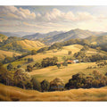 Australian Outback Landscape Glow