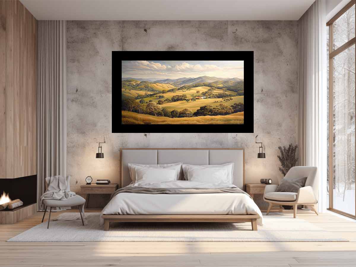 Australian Outback Landscape Glow