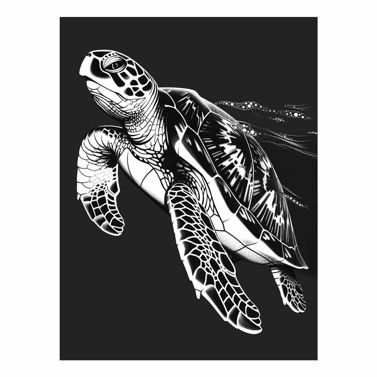 Sea Turtle Harmony – Peaceful Ocean Odyssey