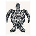 Gentle Turtle Journey – Serene Marine Creature Expression