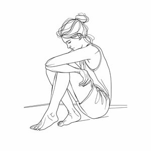 Quiet Reflection Portrait Study