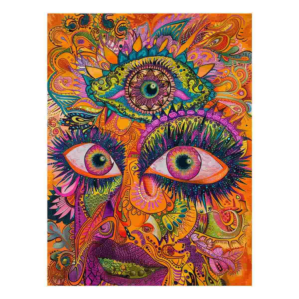 Energetic Abstract Vibration – Bold Colour Expression