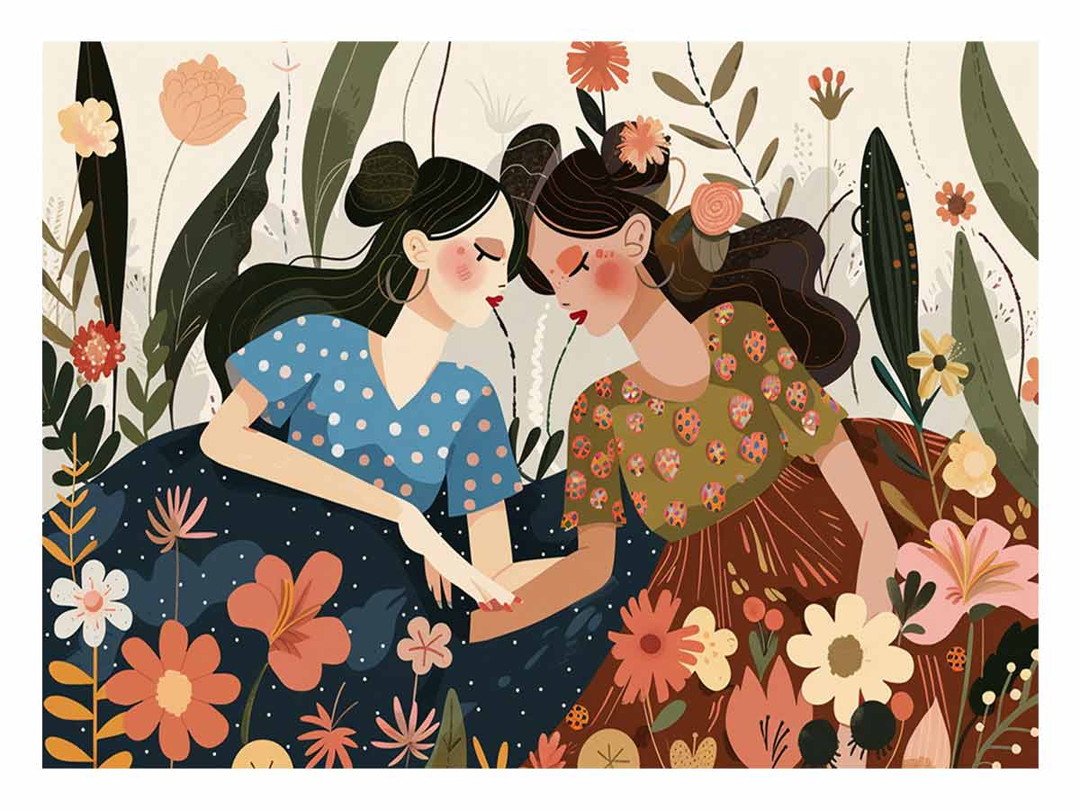 Quiet Confidante Portrait