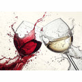 Red & White Wine Splash 
