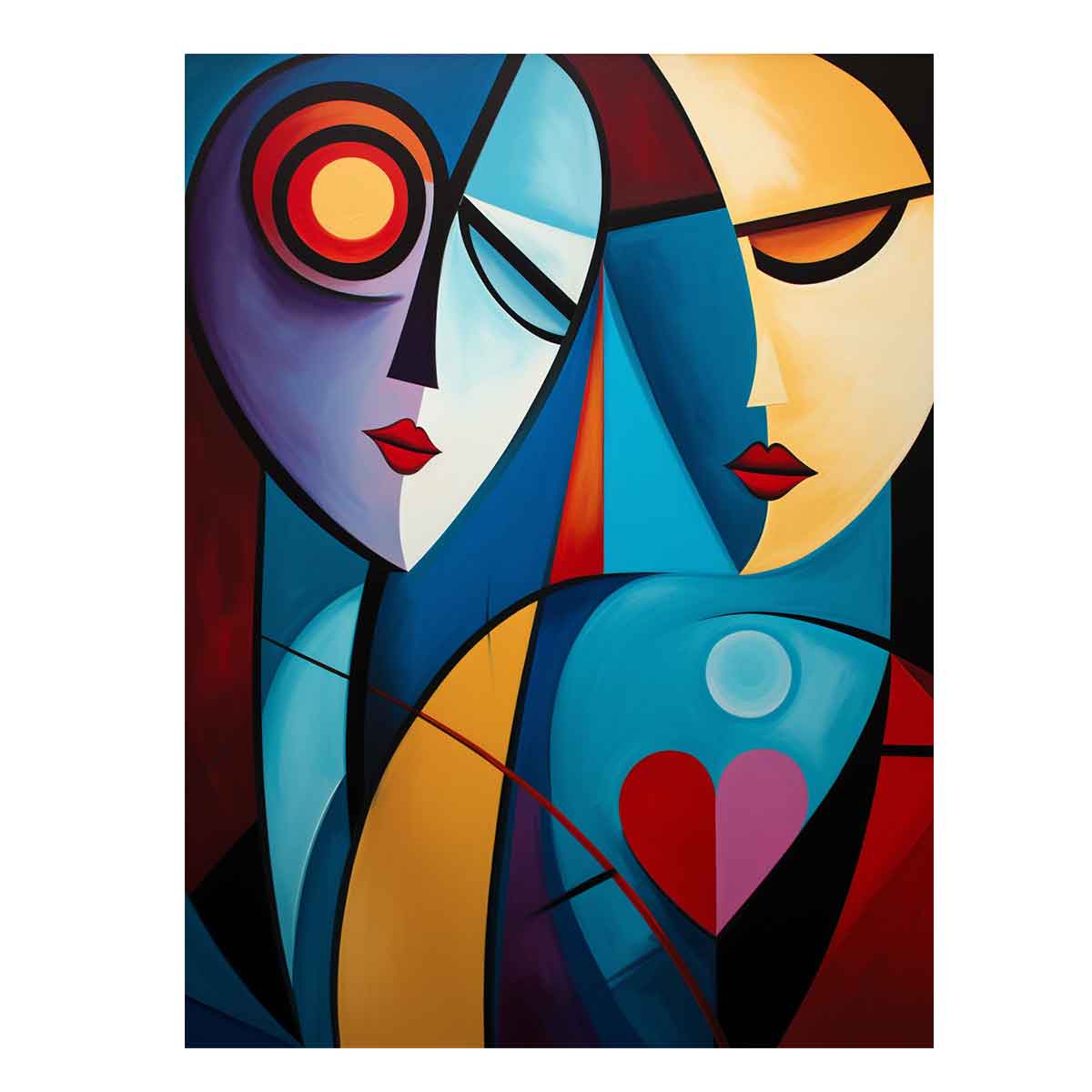 Abstract Lovers 