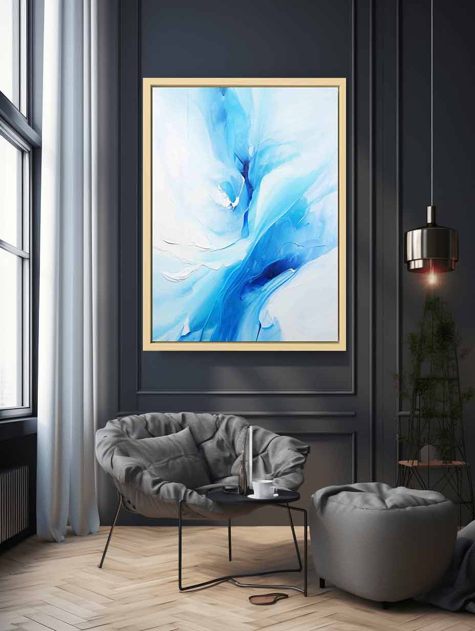 Blue Abstract 