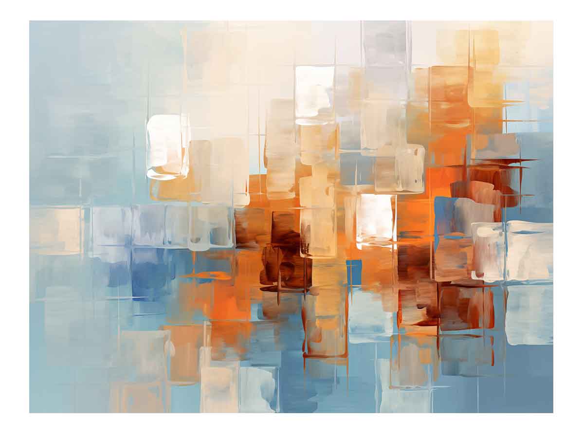 Modern Abstract  Cubes