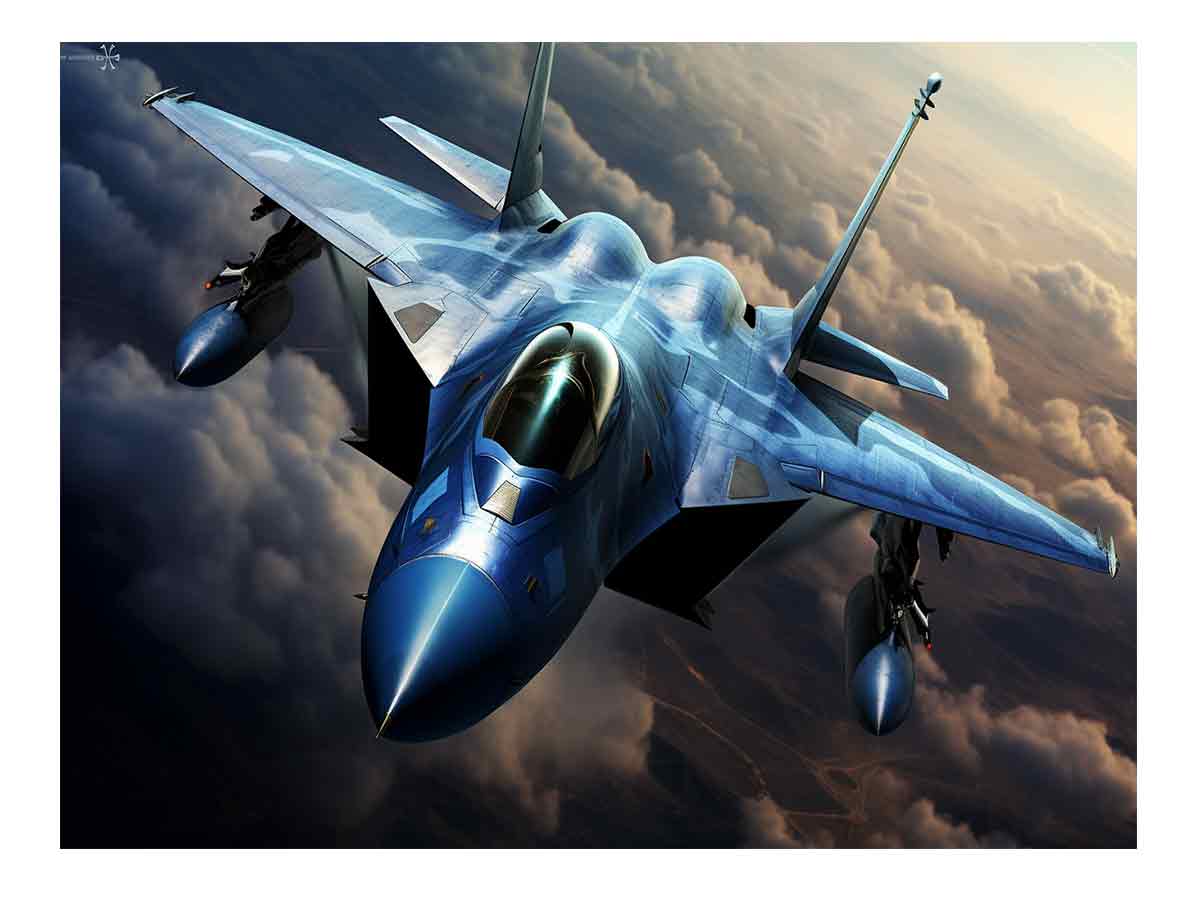 Fighter Plane  in Sky
