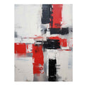 Red White And Black Wall 