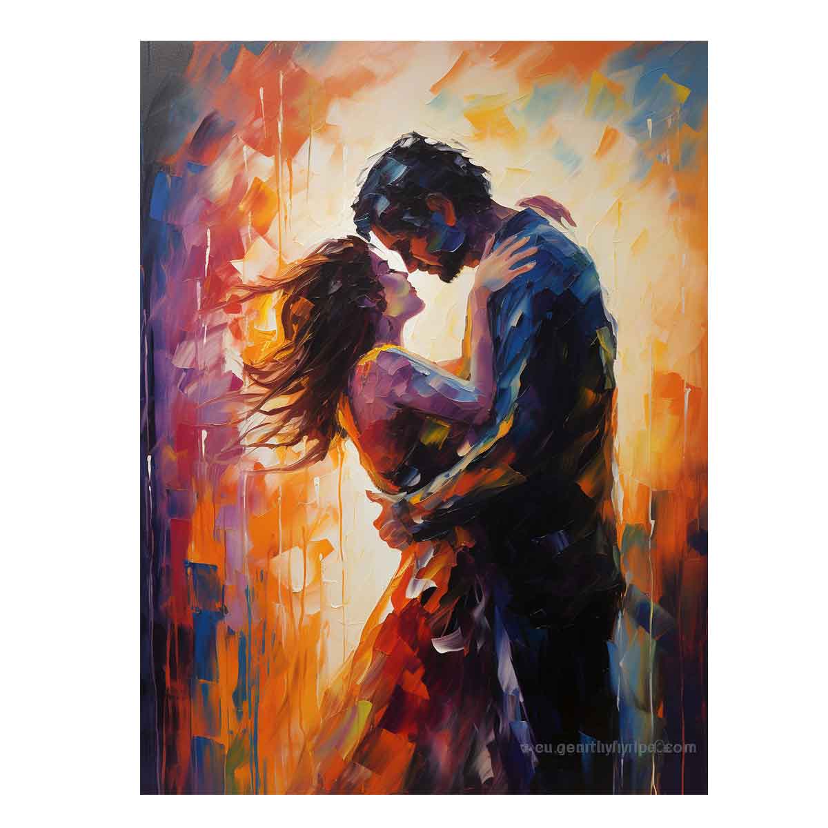 Modern The kiss   Inspired
