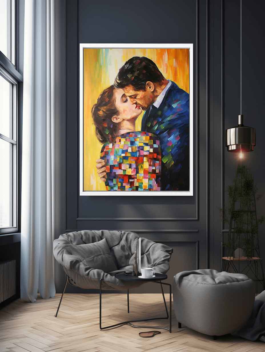 Modern The kiss