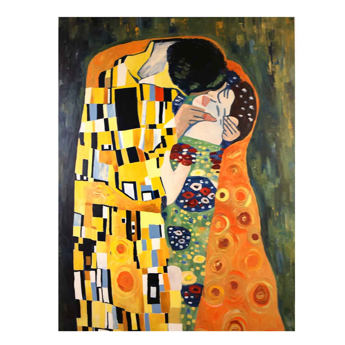 Modern The kiss Inspired The Famous kiss  