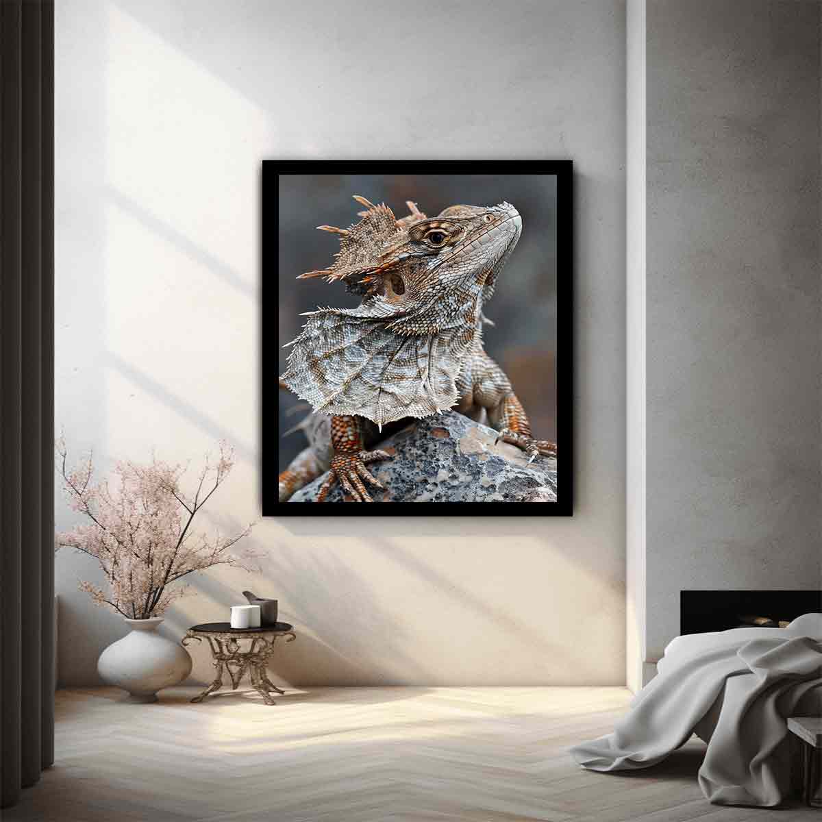 Frilled Neck Lizard