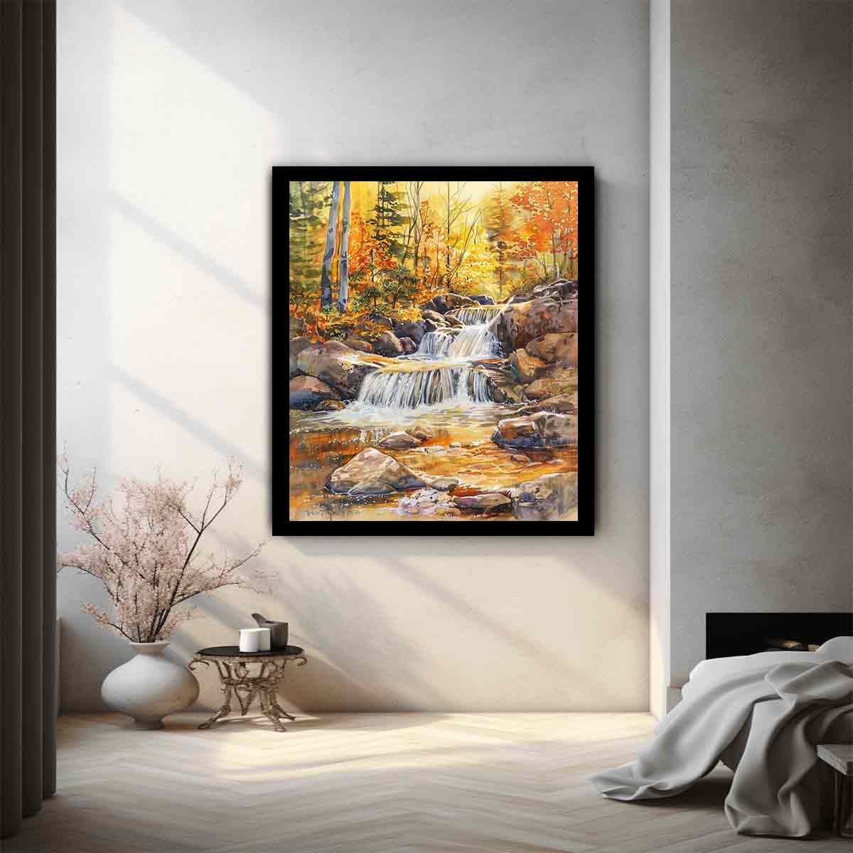Forest Waterfall 