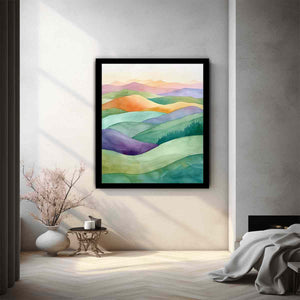 Watercolor  Landscape 