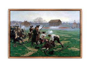 The Battle of Lexington, 19th April 1775  Poster