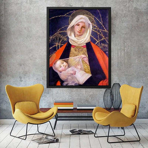 Madonna and Child by Marianne Preindelsberger Stokes Painting