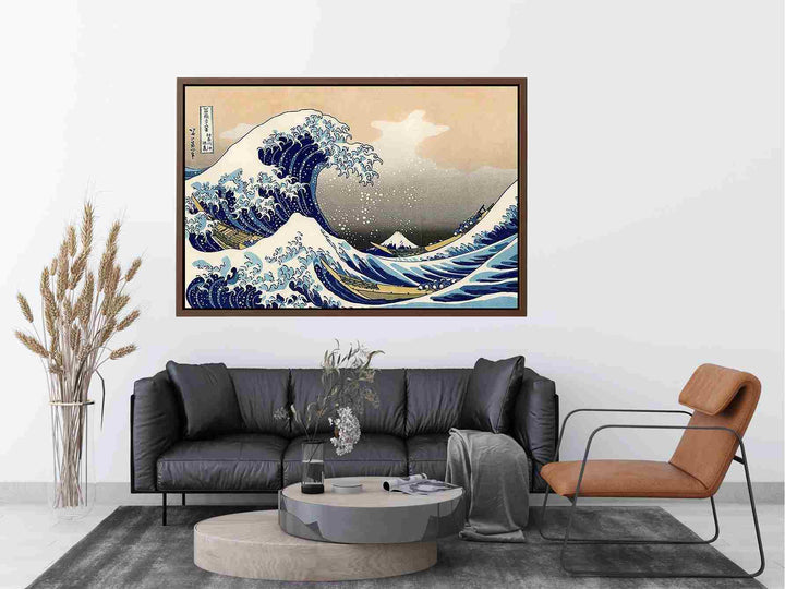 The Great Wave off Kanagawa BY Katsushika Hokusai Painting
