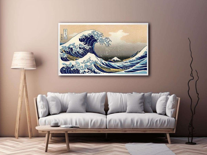 The Great Wave off Kanagawa BY Katsushika Hokusai  Painting