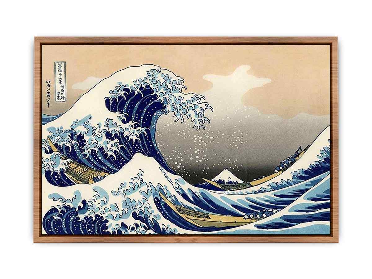 The Great Wave off Kanagawa BY Katsushika Hokusai  Poster