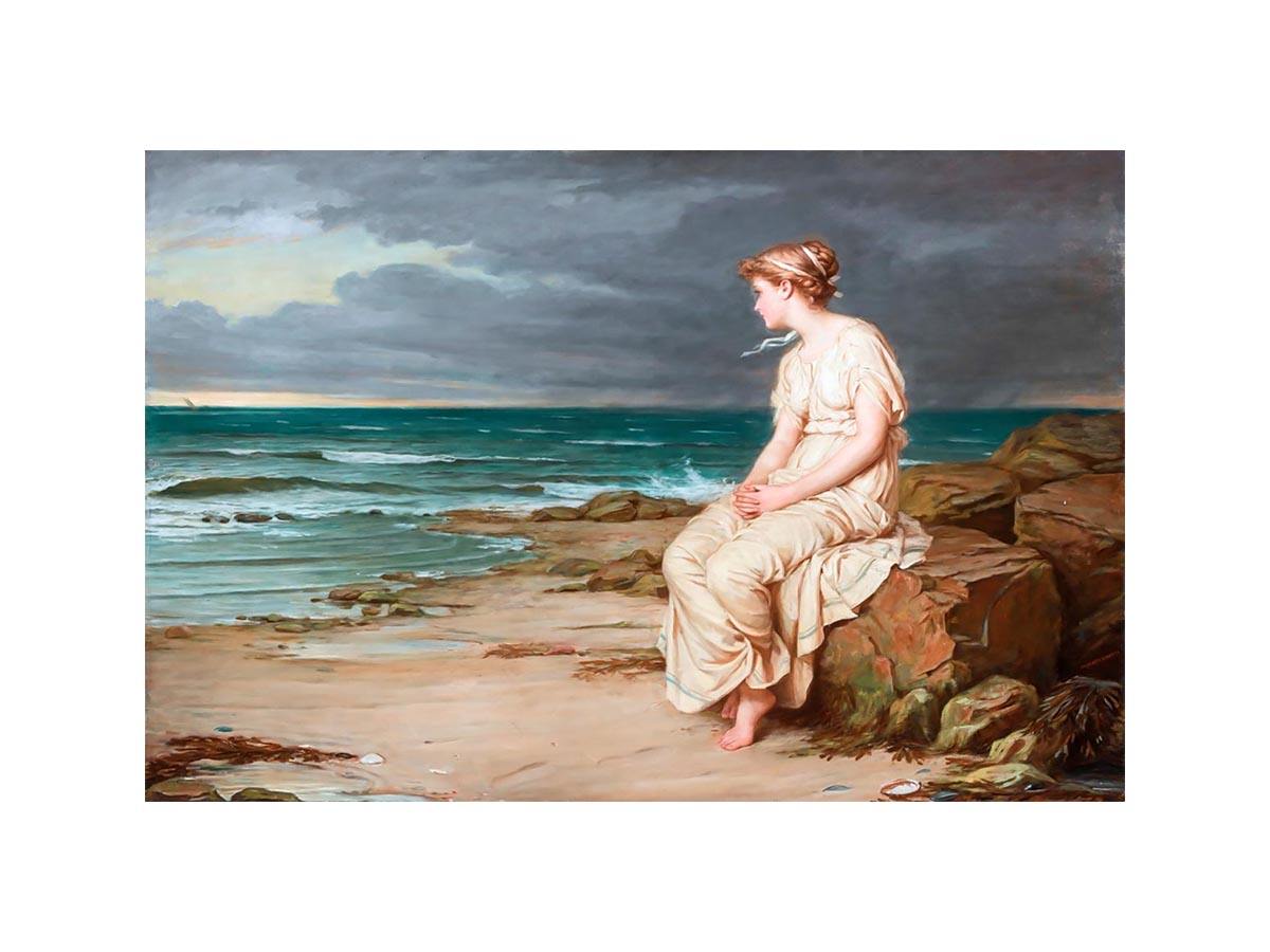 Miranda - The Tempest 1875 by John William Waterhouse