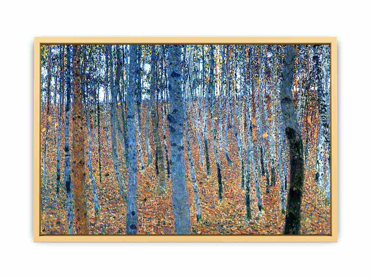Beech Grove by Gustav Klimt Streched canvas