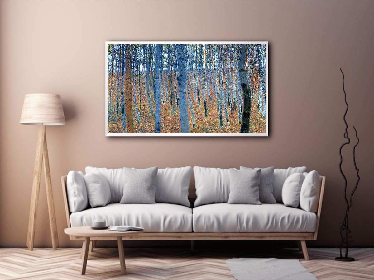 Beech Grove by Gustav Klimt  Painting
