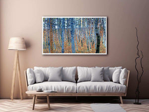 Beech Grove by Gustav Klimt  Painting