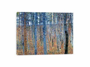Beech Grove by Gustav Klimt  Painting