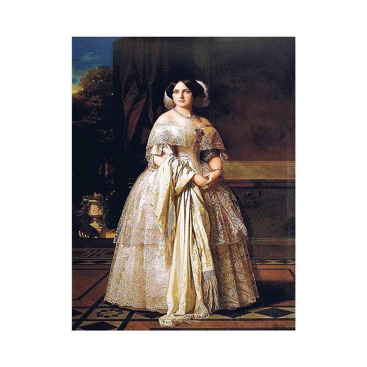 Josefa del Aguila by Federico de Madrazo y Kuntz Painting