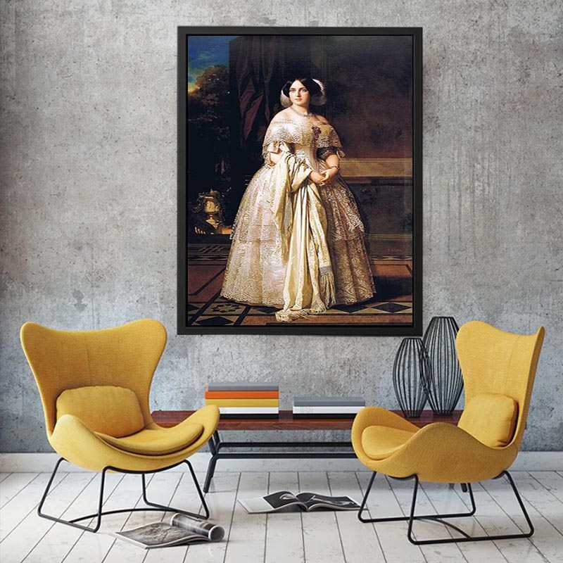 Josefa del Aguila by Federico de Madrazo y Kuntz Painting