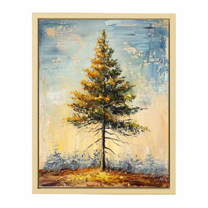 Pine Tree  Painting  Art Print