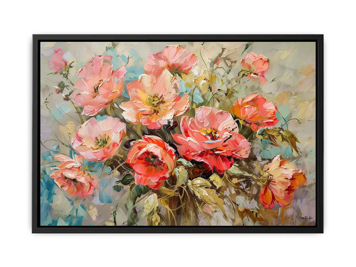 Floral Painting  Canvas Print