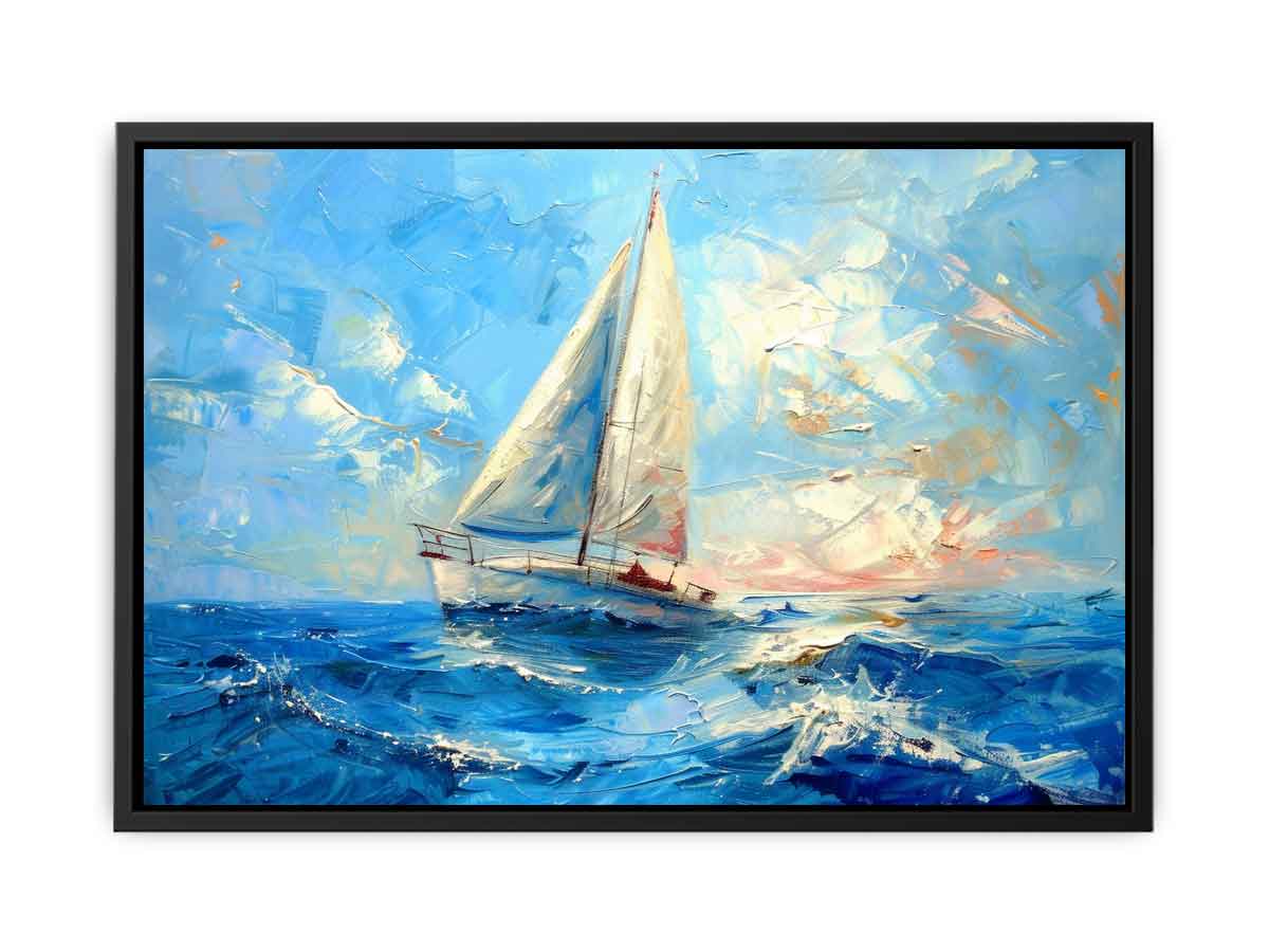 Sailing Ship Painting  Canvas Print