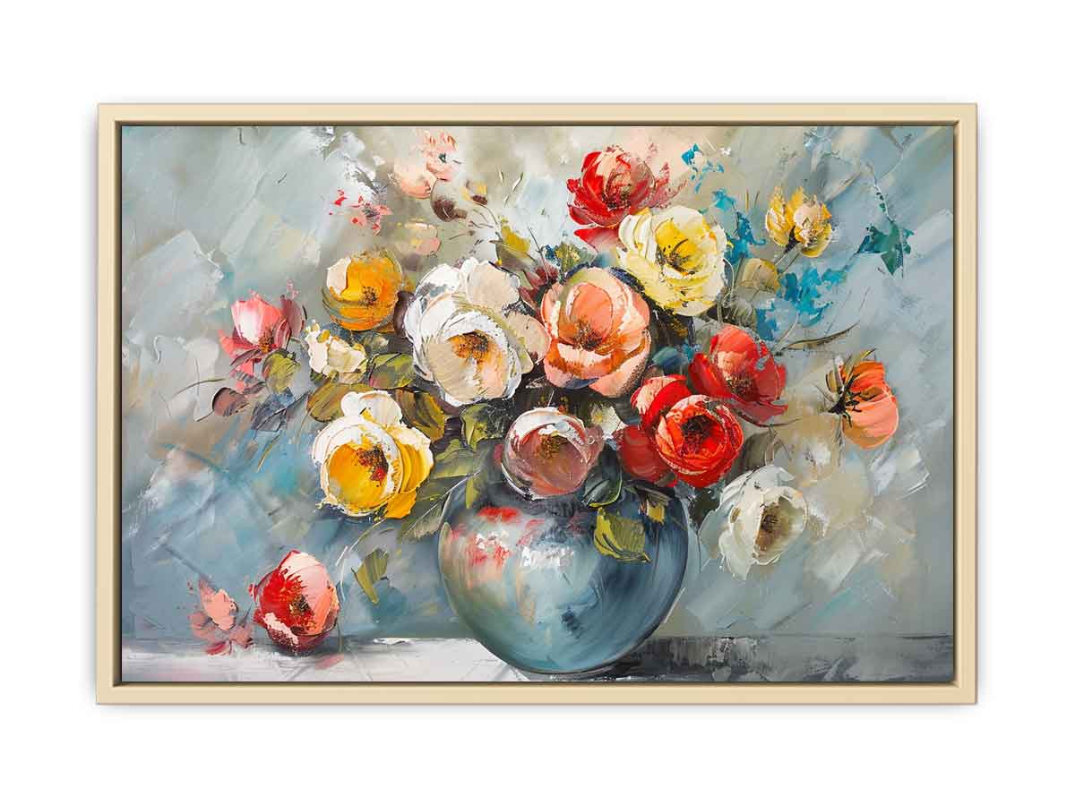 Flower in a Vase Painting  Art Print