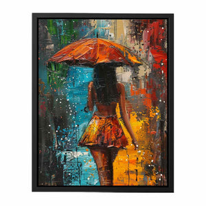 Umbrella  Painting  Canvas Print