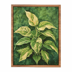 leaf Painting Poster