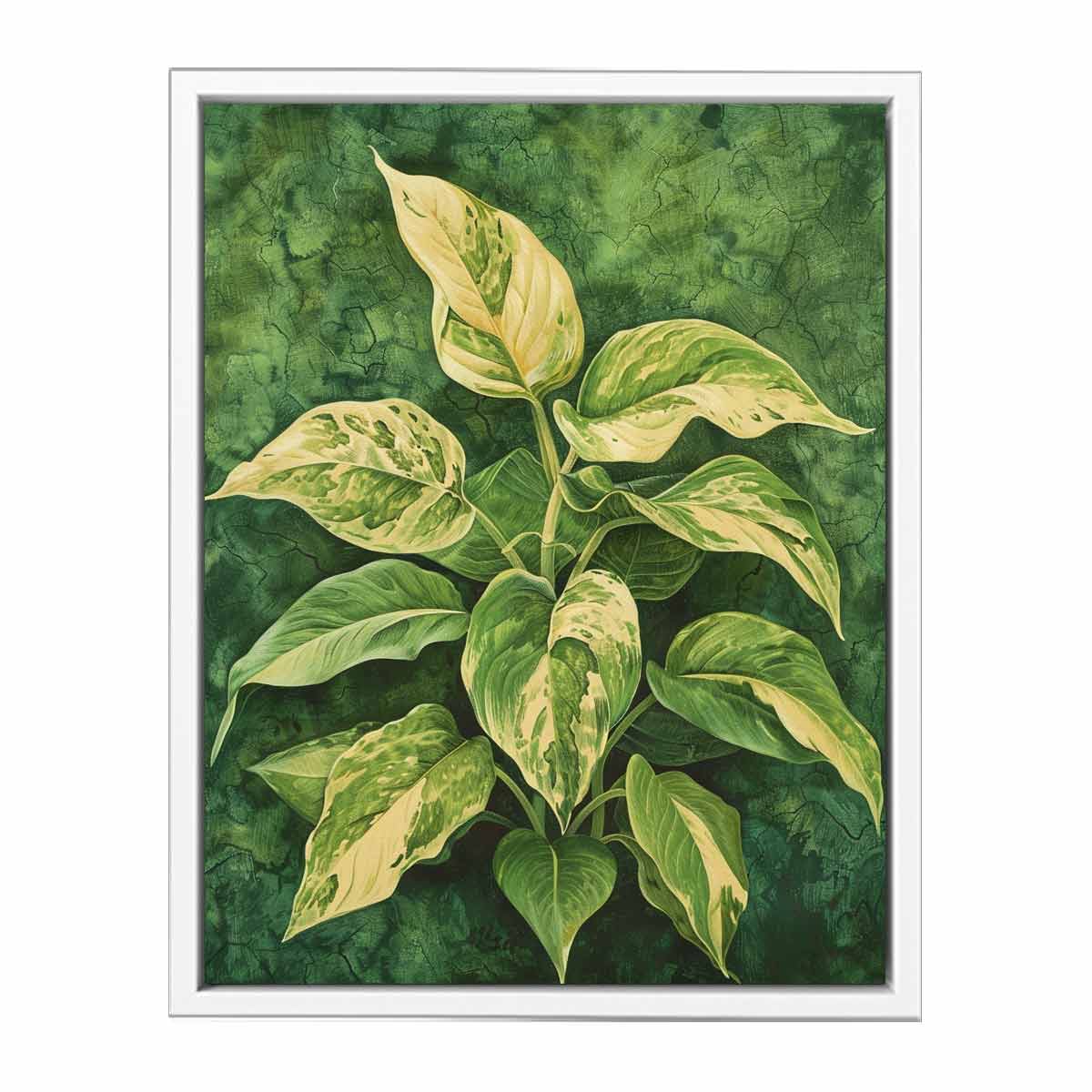 leaf Painting Framed Print