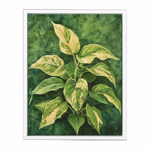 leaf Painting Framed Print