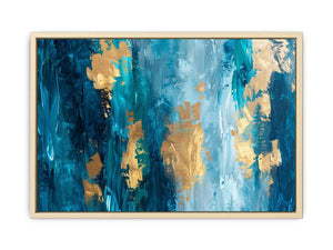 Abstract Gold Luxury Painting  Art Print