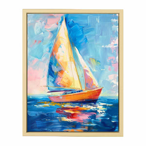 Sailing Boat  Painting  Art Print