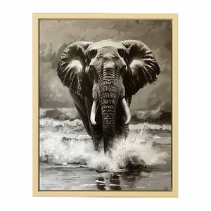 Elephant Painting  Art Print