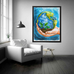Save Earth Painting
