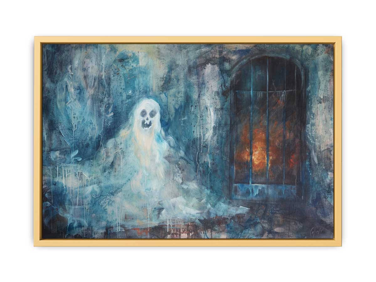 Ghostly  Streched canvas