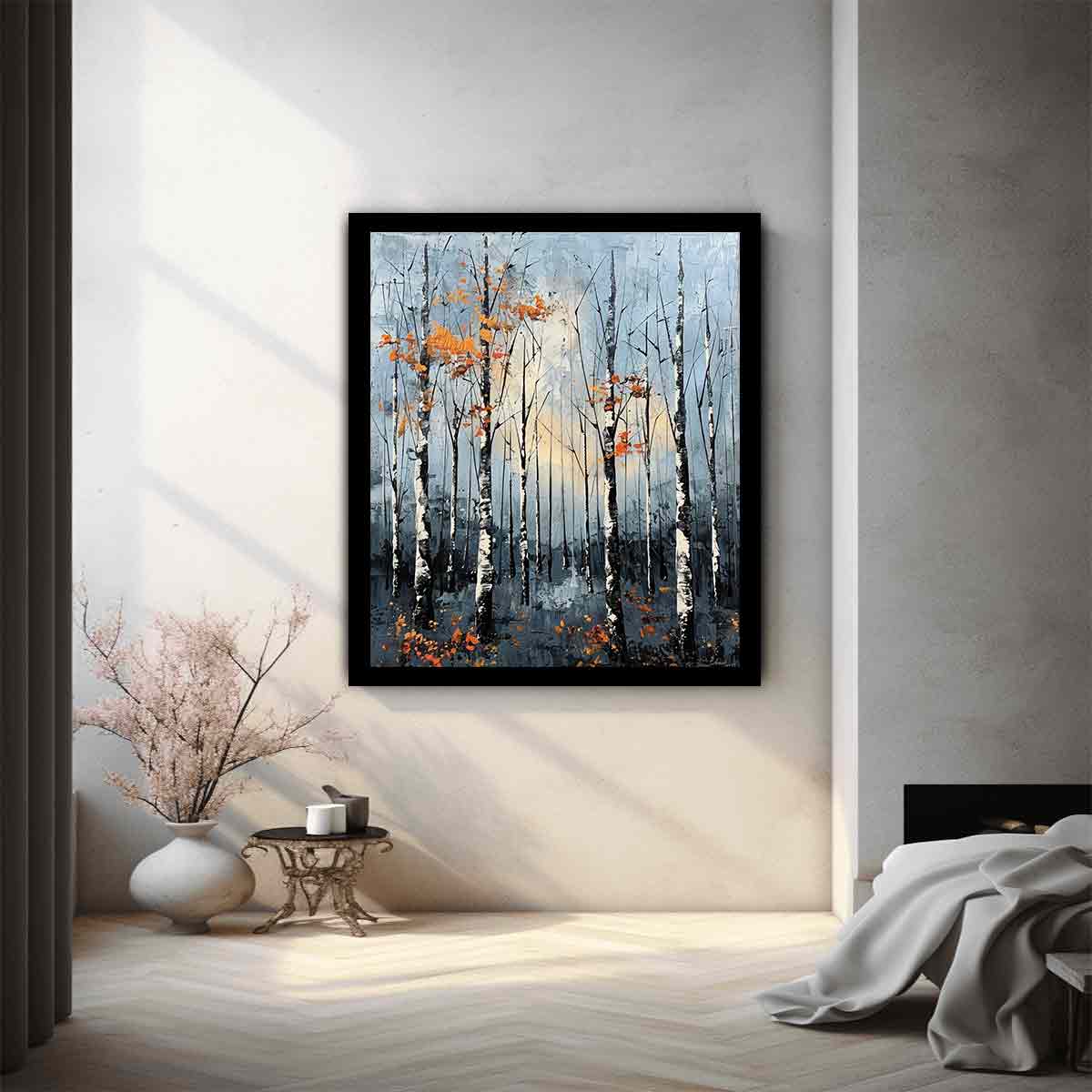 Birch Forest  Painting