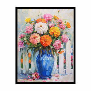 Vase Of Flowers   Canvas Print